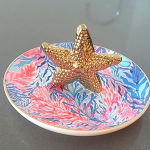 Lily Pulitzer Starfish jewelry holder.
